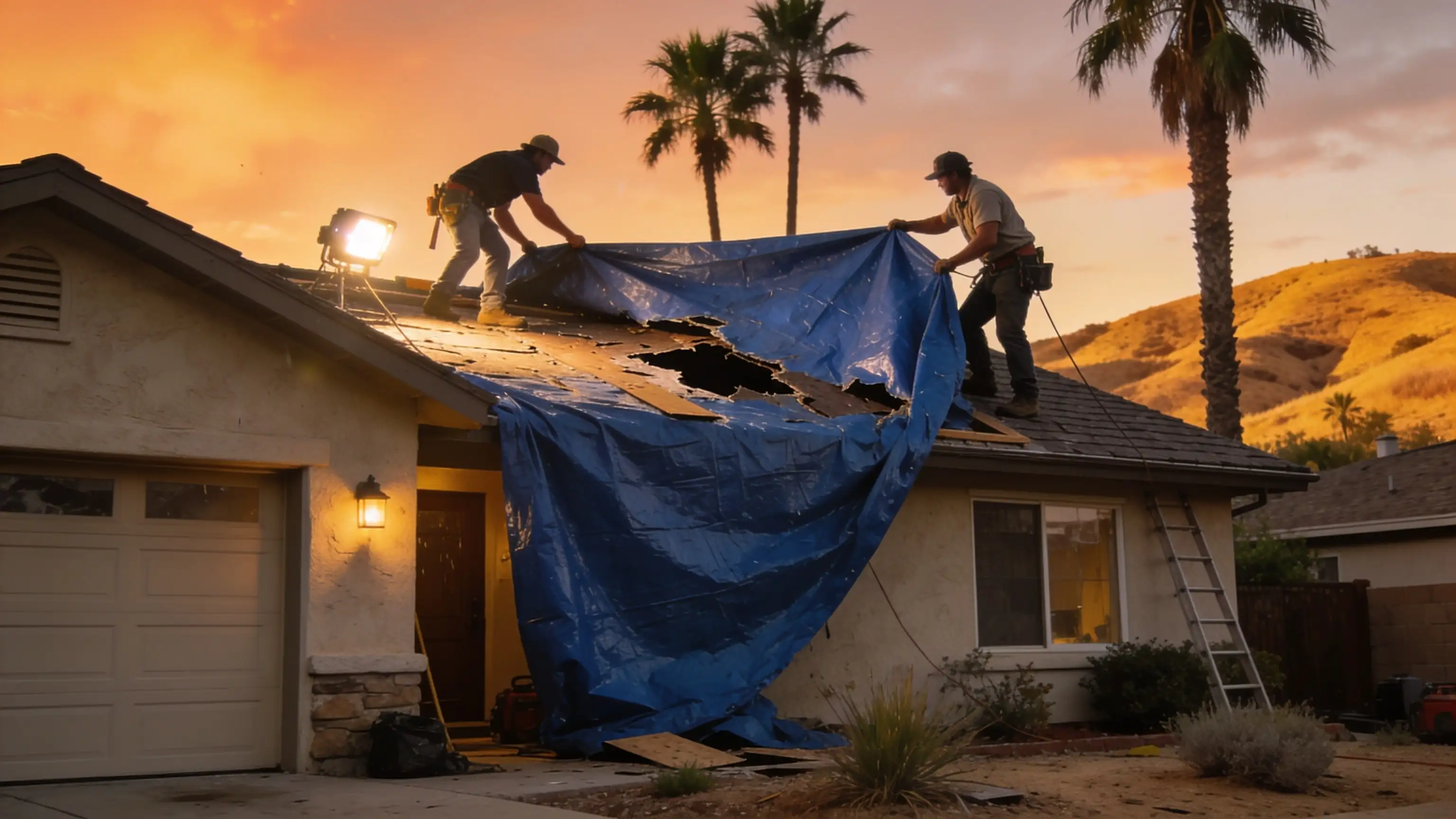 Emergency Roofing — 24/7 response when every minute counts