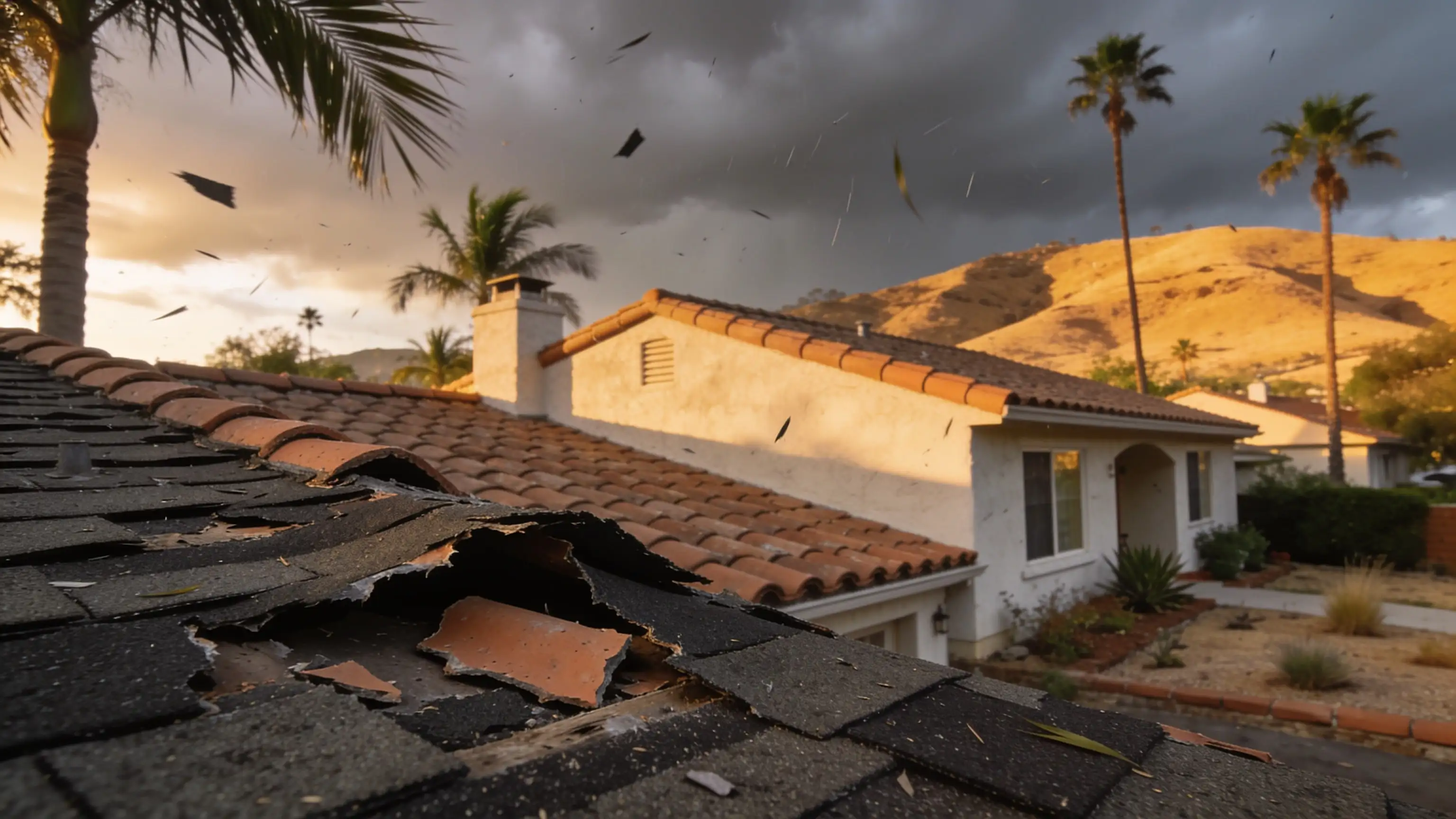 Storm Damage Repair — Hail, wind, fallen trees — we handle it all